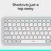 Logitech POP Icon Keyboard, Off White-9