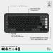 Logitech POP Icon Bluetooth Keyboard and Mouse Combo, Graphite-6
