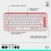 Logitech POP Icon Bluetooth Keyboard and Mouse Combo, Rose-6