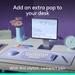 Logitech POP Icon Bluetooth Keyboard and Mouse Combo, Lilac-2