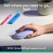 Logitech POP Icon Bluetooth Keyboard and Mouse Combo, Lilac-5