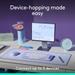 Logitech POP Icon Bluetooth Keyboard and Mouse Combo, Lilac-9