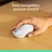 Logitech M196 Bluetooth Wireless Mouse, Off White-5
