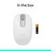 Logitech M196 Bluetooth Wireless Mouse, Off White-9
