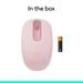 Logitech M196 Bluetooth Wireless Mouse, Rose-9 Logitech M196 Bluetooth Wireless Mouse, Rose-9