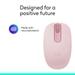 Logitech M196 Bluetooth Wireless Mouse, Rose-10 Logitech M196 Bluetooth Wireless Mouse, Rose-10