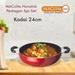 Macclite 5 Piece Pentagon Non Stick Cookware Set - Dosa Tawa, Frying Pan, Kadai with Lid, 2 x Lip Mini Fry Pan-2