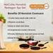 Macclite 5 Piece Pentagon Non Stick Cookware Set - Dosa Tawa, Frying Pan, Kadai with Lid, 2 x Lip Mini Fry Pan-11