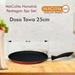 Macclite 5 Piece Pentagon Non Stick Cookware Set - Dosa Tawa, Frying Pan, Kadai with Lid, 2 x Lip Mini Fry Pan-8