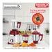Maharaja Whiteline Duramaxx 750W 3 Jars Mixer Grinder, 20000 RPM Powerful Motor, White and Red-3 Maharaja Whiteline Duramaxx 750W 3 Jars Mixer Grinder, 20000 RPM Powerful Motor, White and Red-3
