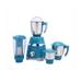 Maharaja Whiteline Duramaxx 800 Watts 4 Jars Mixer Grinder, 100 percent Copper Motor, Food Grade Safe, Turquoise Blue and Silver-1