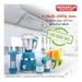 Maharaja Whiteline Duramaxx 800 Watts 4 Jars Mixer Grinder, 100 percent Copper Motor, Food Grade Safe, Turquoise Blue and Silver-5