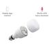 Mi 7.5 Watts Smart Color LED Bulb (16 million colour, with Alexa and Google Assistant)-3