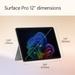 Microsoft Surface Pro 12 EP2-27654 Convertible Laptop (Qualcomm Snapdragon X Plus/16 GB/256 GB SSD/Windows 11 Home/Preloaded Microsoft 365 Apps, Microsoft 365 Family/LCD), 30.48 cm - 12 inch, Platinum-12 Microsoft Surface Pro 12 EP2-27654 Convertible Laptop (Qualcomm Snapdragon X Plus/16 GB/256 GB SSD/Windows 11 Home/Preloaded Microsoft 365 Apps, Microsoft 365 Family/LCD), 30.48 cm - 12 inch, Platinum-12