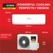 Mitsubishi 2.1 Ton 3 Star Inverter Split Air Conditioner, SRK24YYM-W6-7