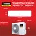 Mitsubishi 1.65 Ton 5 Star Inverter Split Air Conditioner, SRK18YXS2W6-6 Mitsubishi 1.65 Ton 5 Star Inverter Split Air Conditioner, SRK18YXS2W6-6