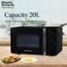 Morphy Richards 20 Litres Solo Microwave Oven, Black-7