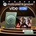 Moto Pad 70 Groove 32.25 cm (12.7 Inch) WiFi Tablet with Clear Case & Sleeve, 8 GB RAM, 128 GB, Pantone Blue Surf, ZAJ80002IN-2