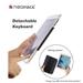 Neopack Tablet Case With Removable Wireless Keyboard for 26.67 cm (10.5 inch) iPad Pro/Air 2019, Black 7PAD10-6