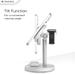 Neopack 3 In 1 Magnetic Wireless Charger, White-7 Neopack 3 In 1 Magnetic Wireless Charger, White-7