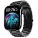 Noise Colorfit Ultra 3 Smartwatch, 4.97 cm (1.96 inch) AMOLED Display, Bluetooth Calling, Premium Metallic Build, Upto 7 Days Battery, Rotating Functional Crown, Gesture Control, Voice Assistant (Metallic Strap Black)-1