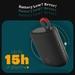 Noise VIBE 2 with 15 Hrs of playtime, 5W Power Output, TWS pairing & built-in Mic 5 W Bluetooth Speaker(Wandering Black, Stereo Channel)-3