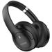 Noise Newly Launched 4 Wireless On-Ear Headphones with 70 H Playtime, ENC, 40 mm Driver, Low Latency (up to 40 ms), Dual Pairing, BT v5.4 (Carbon Black)-1