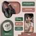 Noise Newly Launched 4 Wireless On-Ear Headphones with 70 H Playtime, ENC, 40 mm Driver, Low Latency (up to 40 ms), Dual Pairing, BT v5.4 (Carbon Black)-3