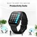 Noise ColorFit Icon Arc Smartwatch, Jet Black-8