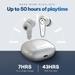 Noise Buds X Ultra Truly Wireless Bluetooth Earbuds, Ivory Grey-5