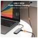 Novoo 4-in-1 USB-C Hub with USB 2.0 Port, USB 3.0 Port, USB-C PD Port, HDMI Port, Dark Grey-7