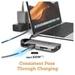 Novoo 8-in-1 USB-C Hub with 3 USB-A Port, USB-C PD Port, HDMI Port, SD Card and TF Slot, Ethernet Port, Dark Grey-11