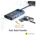 Novoo 9-in-1 Pro USB-C Hub with 3 USB-A Port, USB-C PD Port, HDMI Port, SD Card and TF Slot, VGA Port, Ethernet Port, Dark Grey-8