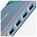Novoo 12-in-1 Pro USB-C Hub with 4 USB-A Port, USB-C PD Port, 2 HDMI Port, SD Card and TF Slot, VGA Port, Ethernet Port, Audio Port, Dark Grey-10