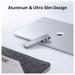 Novoo 7-in-2 USB-C Hub with 2 USB 3.0 Port, 2 USB-C PD Port, SD Card and microSD Card Slot, HDMI Port, Dark Grey-3