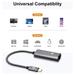 Novoo NVHUBCLAN1KXLV Type C to RJ45 Ethernet Adapter, Dark Grey-3