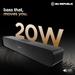 Nu Republic Soundbar 20 Bluetooth Soundbar with X-Bass Technology, 52mm Dynamic Drivers, Upto 12 Hrs Playtime, 20 W Output, Aux/USB Port (5.0 Channel (Black)-6 Nu Republic Soundbar 20 Bluetooth Soundbar with X-Bass Technology, 52mm Dynamic Drivers, Upto 12 Hrs Playtime, 20 W Output, Aux/USB Port (5.0 Channel (Black)-6