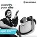Nu Republic Epic X4 TWS Earbuds with 52 Hour Playtime, X-Bass Technology, 13 mm Neodymium Drivers, ENC Mics, Dual Mode, 40 ms Low Latency, Quick Charge 15mins = 200 Mins Play (Silver/Black)-2
