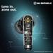 Nu Republic Epic X4 TWS Earbuds with 52 Hour Playtime, X-Bass Technology, 13 mm Neodymium Drivers, ENC Mics, Dual Mode, 40 ms Low Latency, Quick Charge 15mins = 200 Mins Play (Silver/Black)-9