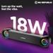Nu Republic Partybox 180 Bluetooth Soundbar with 18 Watts Output, Upto 6 Hrs Playtime, 52mm Dynamic Driver, Vibrant RGB Light (Black)-5 Nu Republic Partybox 180 Bluetooth Soundbar with 18 Watts Output, Upto 6 Hrs Playtime, 52mm Dynamic Driver, Vibrant RGB Light (Black)-5