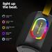 Nu Republic Sonicpop 2000 Wireless Speaker with 16 Watts Output, 6 Hrs Playtime, 66 mm Dynamic Driver, Multi RGB Led Lights (Black)-8
