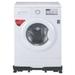 CNS Multipurpose Adjustable Trolley for Washing Machine and Refrigerator, Black-2