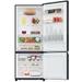 Panasonic 357L 2 Star Prime Convertible 6-Stage Smart Inverter Frost-Free Double Door Bottom Mount Refrigerator, NR-BK418BQKN-2