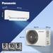 Panasonic 1.0 Ton 3 Star Hot & Cold Inverter Split AC (Crystal Clean, -10 55 degree Celsius Operation, Copper Condenser, 8in1 Convertible, Higher Airflow, 2-Way, PM0.1 Filter, CS/CU-EZ12CKYF, 2026 Model,White)-8