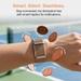Pebble Qore 2 Fitness Band, Lunar Brown-7