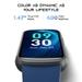 Pebble Dash Fitness Band, Midnight Blue-5