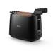 Philips HD2583/90, 2 Bread Slices, Pop-up Toaster, 8 Browning Setting, Removable Crumb Tray, Black-1