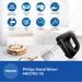 Philips Daily Collection HR3705/10 Hand Mixer with 5 speeds + Turbo, Non-slip grip, Large eject button (Black)-9 Philips Daily Collection HR3705/10 Hand Mixer with 5 speeds + Turbo, Non-slip grip, Large eject button (Black)-9