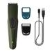 Philips Cordless Beard Trimmer with Dura Power Technology, 30 Min Runtime & 3 Length Settings (BT1230/18) Green-1