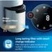 Philips Smart Air Purifier 1000i Series, HEPA, Activated Carbon & Pre-Filter, Removes 99.97 percent of Dust, Smoke & Pollen, Wi-Fi Enabled, Quiet & Energy Efficient, White, Covers up to 385 Sq. Ft (Ideal for bedrooms), AC1715/60-3
